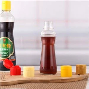 215 ml stikla mērces pudele