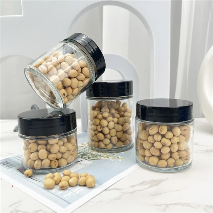 Clear Food Storage Jars